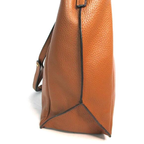 BANANA REPUBLIC Tan Soft Unlined Leather Tote Shoulder Crossbody Bag - Picture 4 of 10